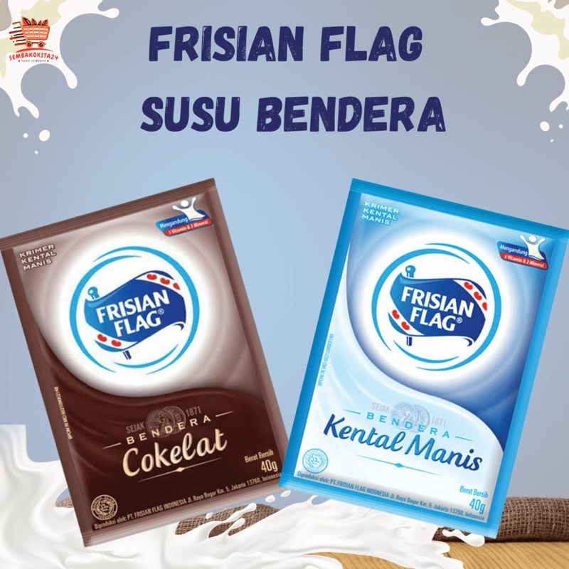 

Susu Kental Manis Frisian Flag Sachet 1 Pack 6 Pcs All Varian