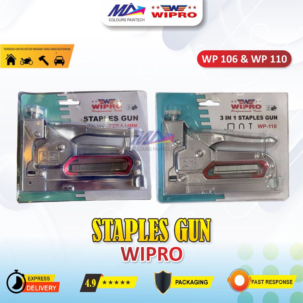 

WIPRO STAPLES GUN WP 106 WP 110(3 IN 1)
