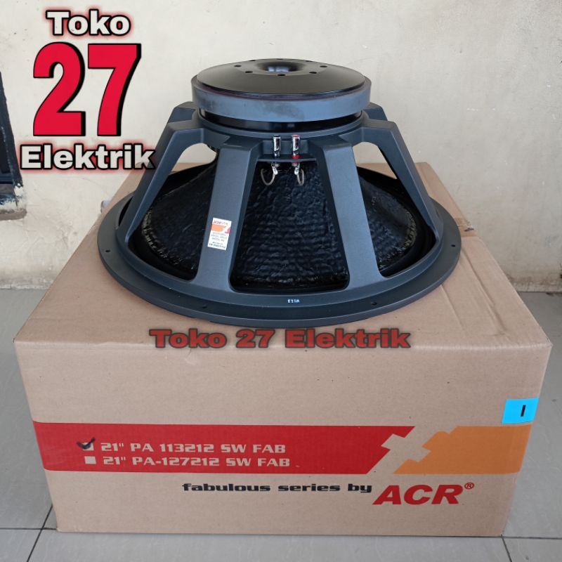 Speaker ACR Fabulous 21 inch PA 113212 SW