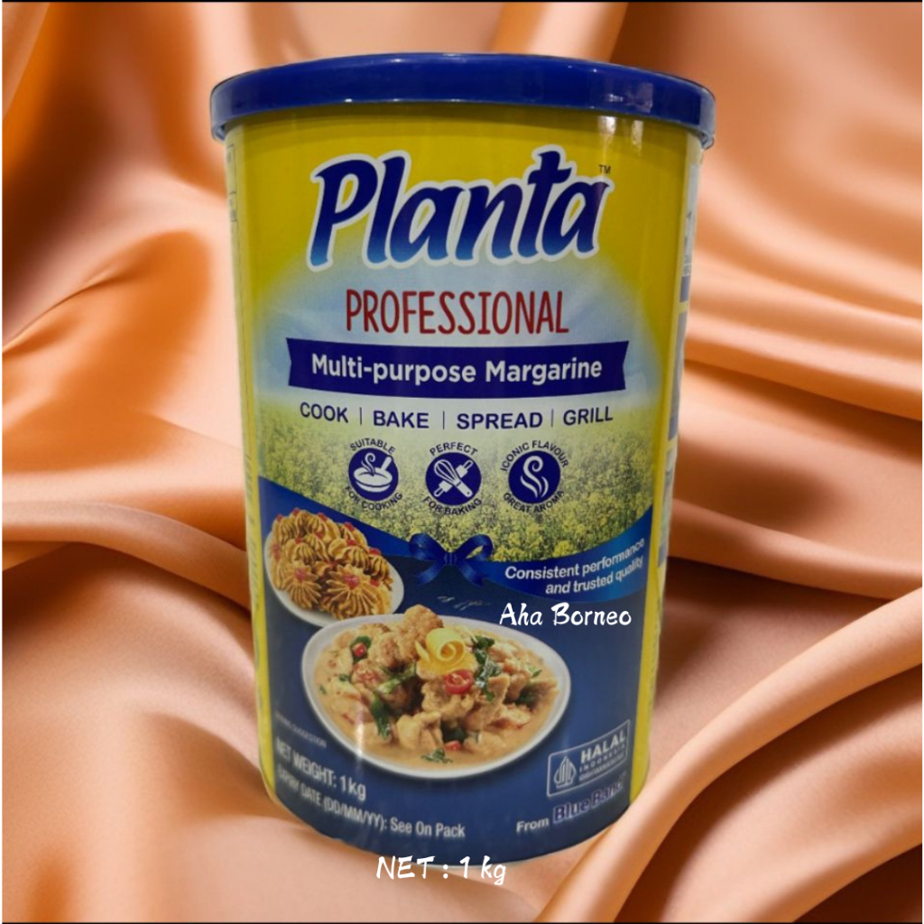 

Margarin Planta 1kg M4laysia Serbaguna Baking Cooking Spreading / Margarine Mentega Butter