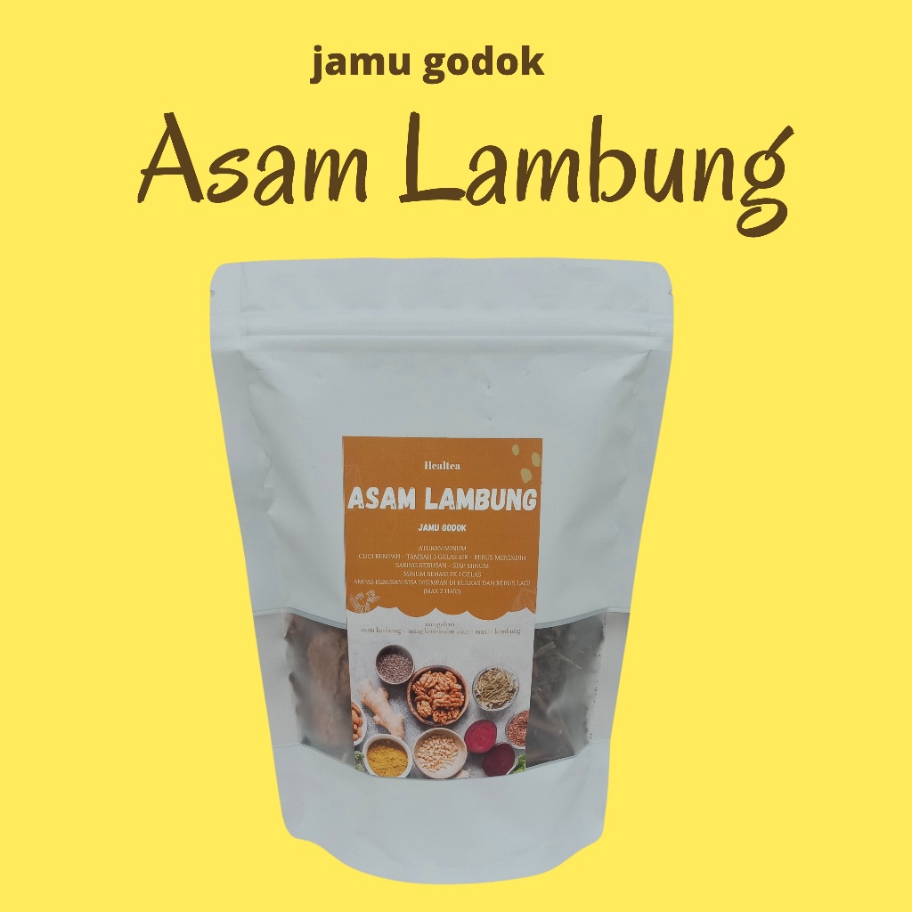 

ASAM LAMBUNG jamu godok tradisional teh rimpang rempah herbal