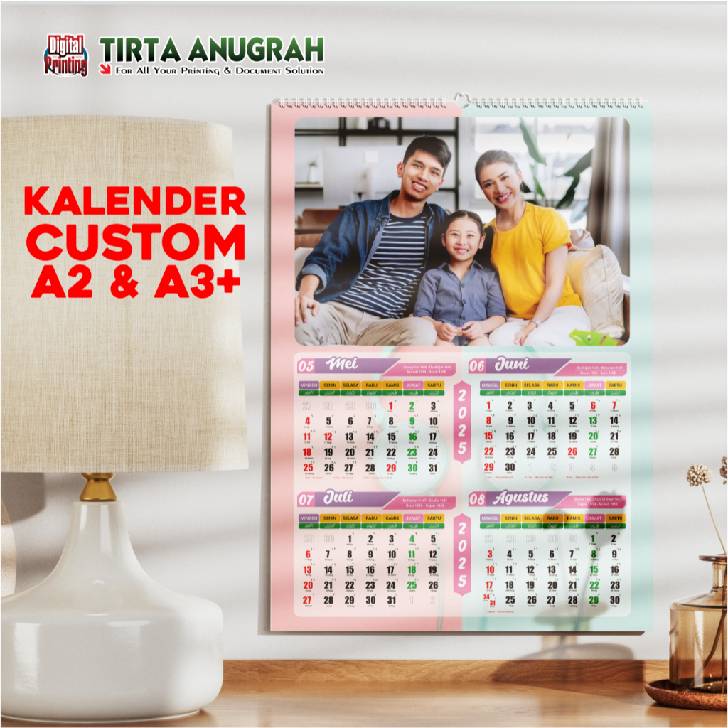 

TIRTA ANUGRAH - KALENDER DINDING CUSTOM UKURAN A3+ & A2