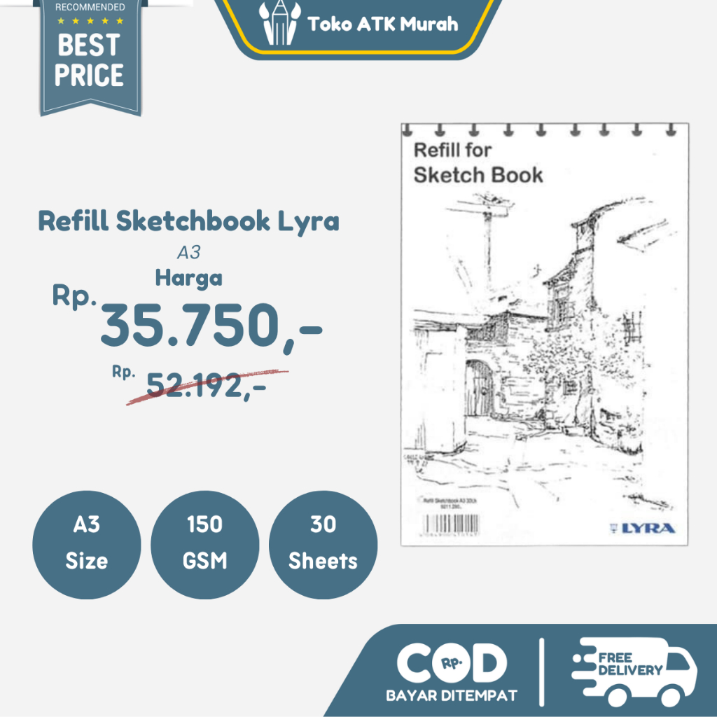 

Refill Lyra Sketch Book - A3