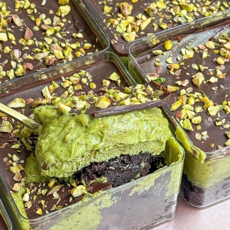 

[Flavor House] PISTACHIO KUNAFA Dessert Box