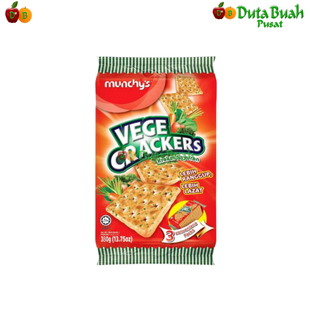 

DUTA BUAH MUNCHYS VEGETABLES CRACKERS 380G