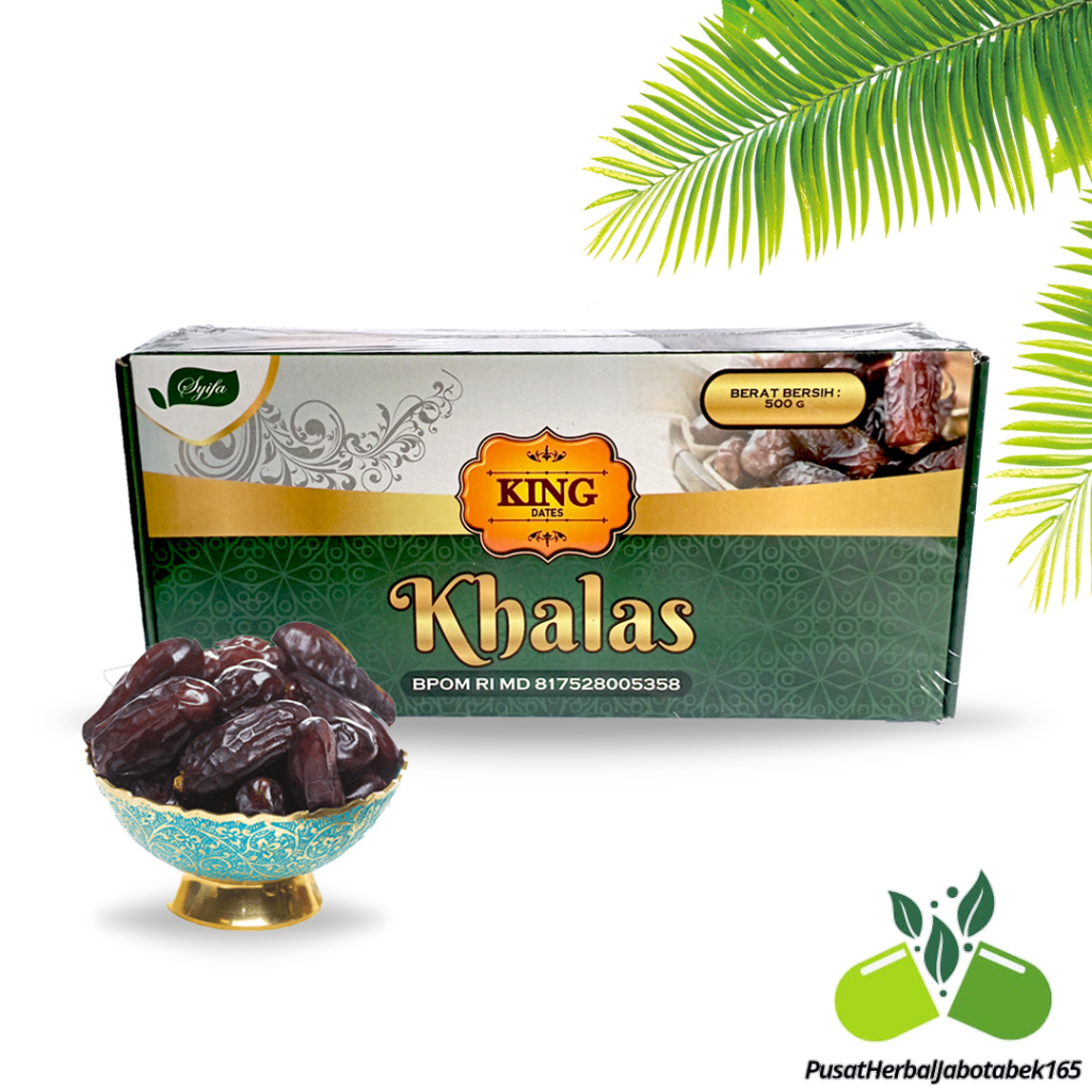 

Kurma Khalas King Dates Syifa 500 g original kurma