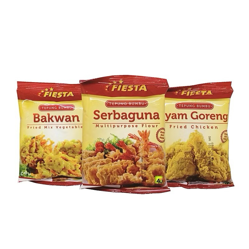 

Fiesta Tepung Bumbu Serbaguna Ayam Goreng