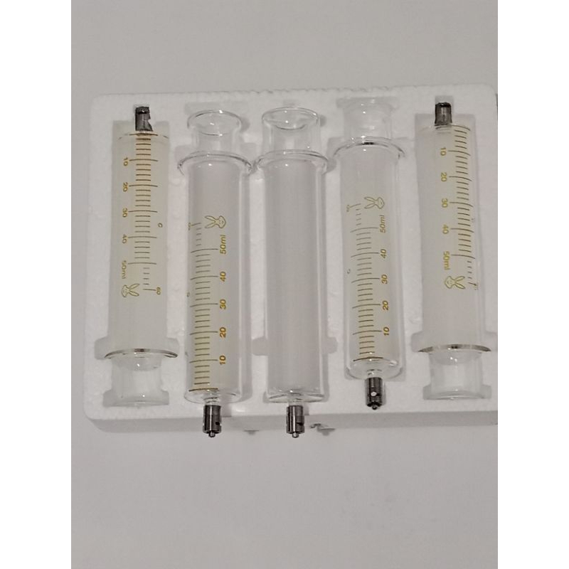 Syringe Kaca Dga Trafo 50ml Syringe Oli
