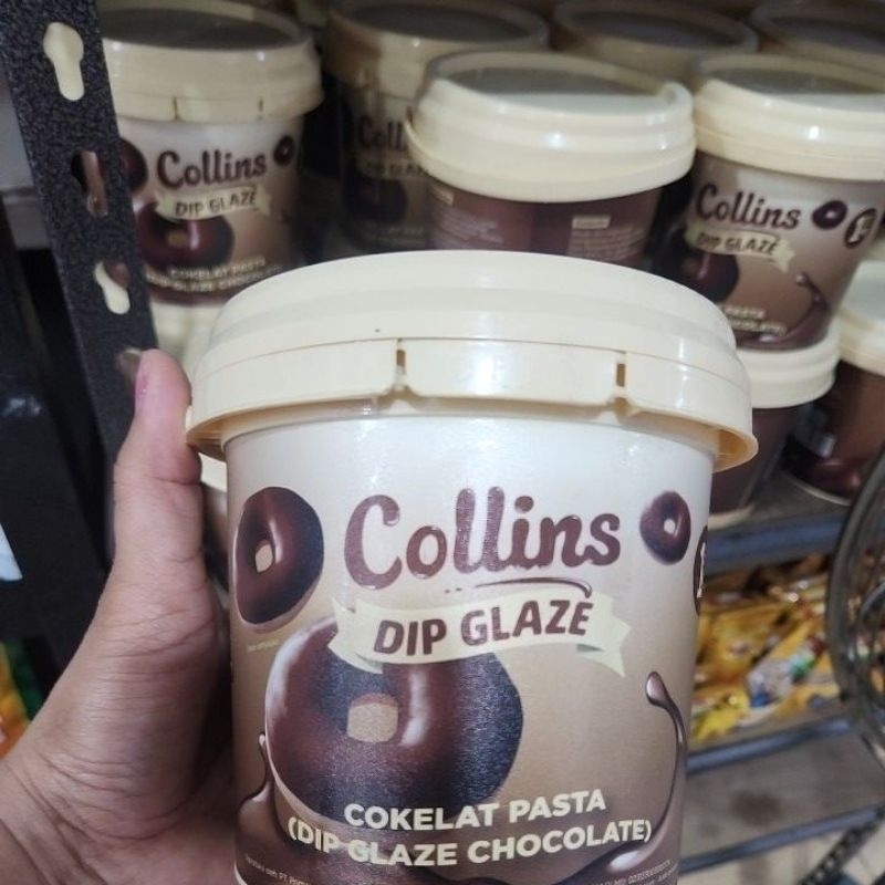 

COLLINS - DIP GLAZE COKLAT PASTA 1000GRAM