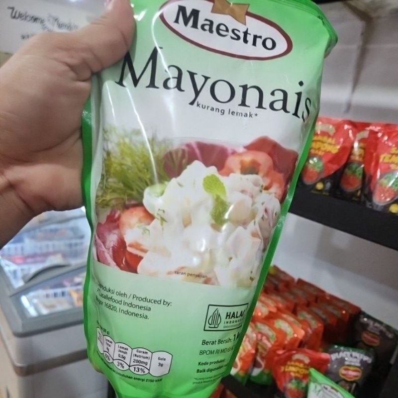 

MAYONAIS MAESTRO KURANG LEMAK 1000GRAM