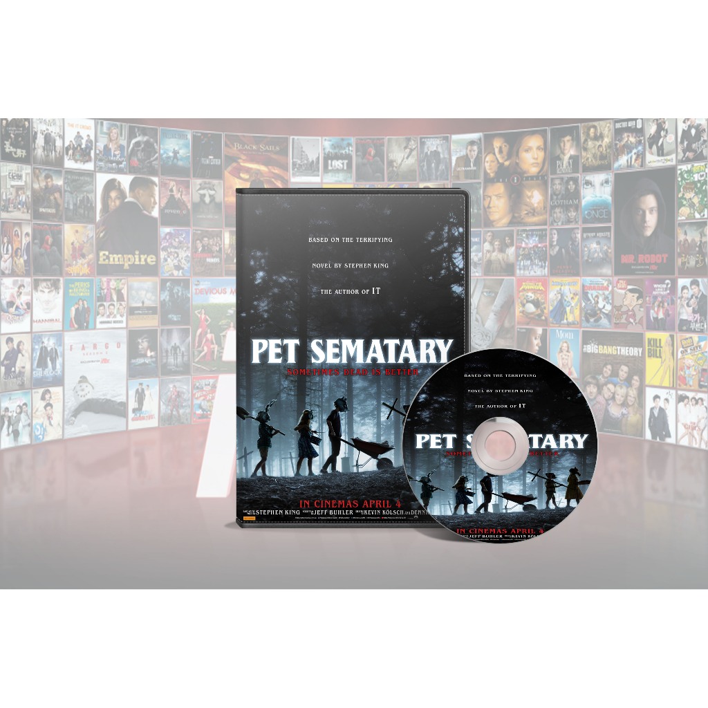 Koleksi DVD Film Pet Sematary & Pet Sematary Bloodlines (1989-2023)