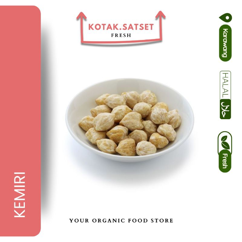 

kemiri Kotak Saset Kemiri Fresh bumbu dapur kemiri
