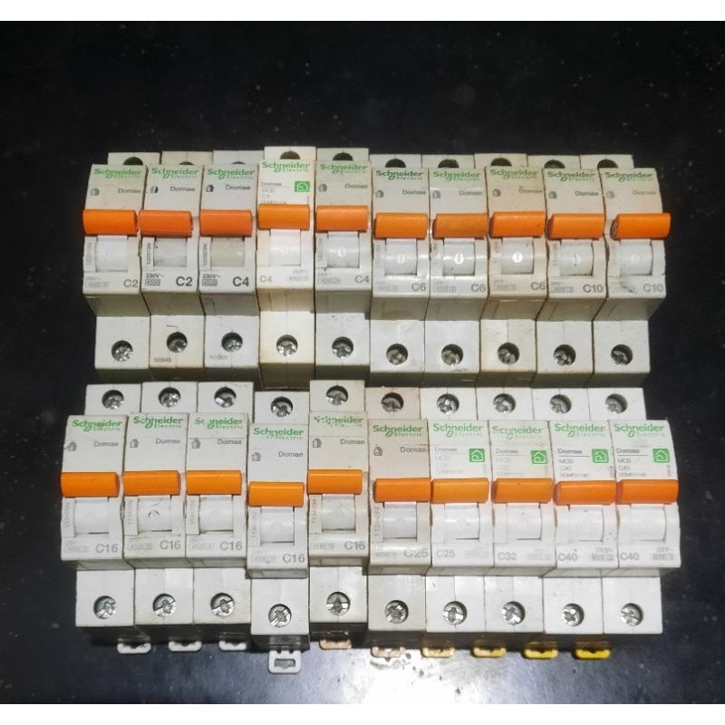 MCB PLN Schneider Domae 1P second ori normal