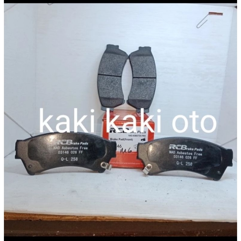 Brake pad disc brake kampas rem kanvas rem kampas disc depan belakang mazda 6 mazda-6 mazda6 lama no