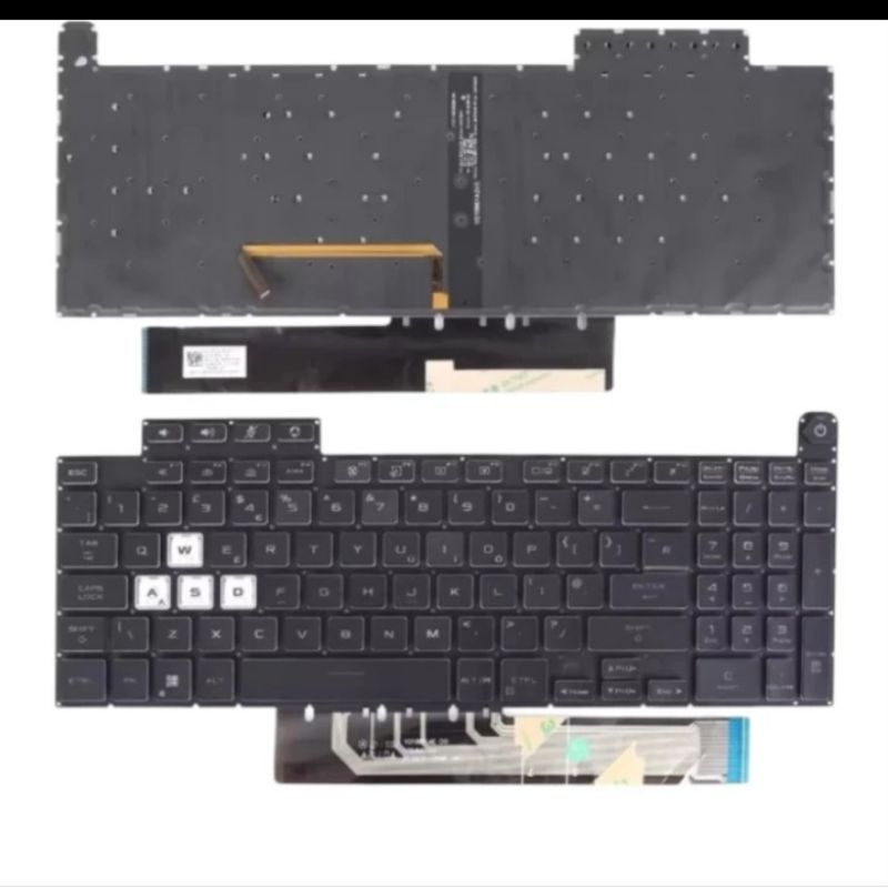 Keyboard Laptop Asus TUF Gaming F15 FX507 FX507ZC FX507ZE FX507RE FX507R FX597ZR FA507 FA507RE BackL