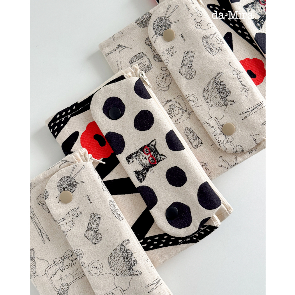 Limited Edition Crochet Hook Canvas Case | da-Mira