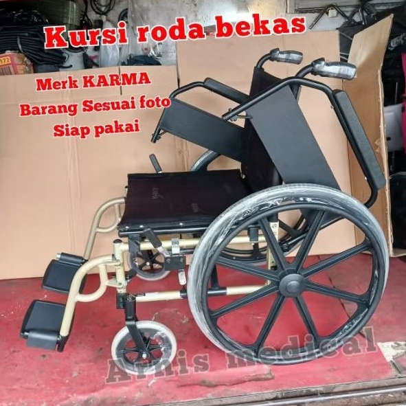 kursi roda bekas,second merk KARMA