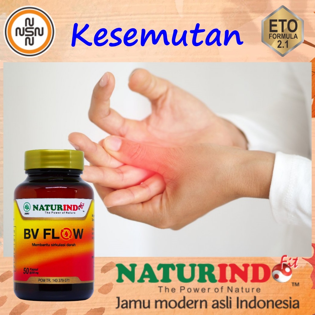Obat Kesemutan Kebas Bv Flow Naturindo