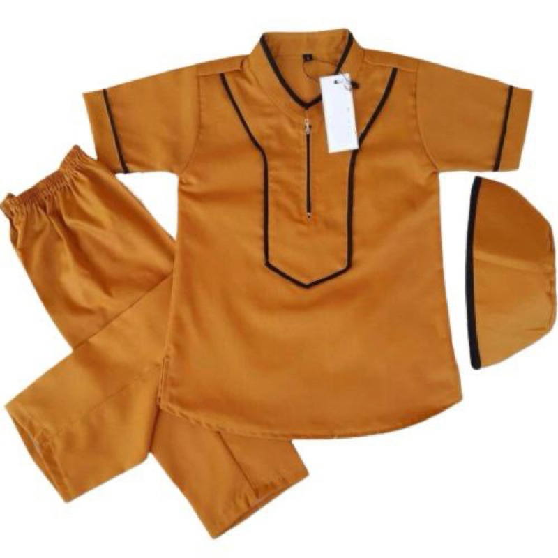 Setelan Koko Anak Secelan Dewasa Umur 345678910111213Tahun Baju Celana Tanggung Remaja Cowok 1Stell 