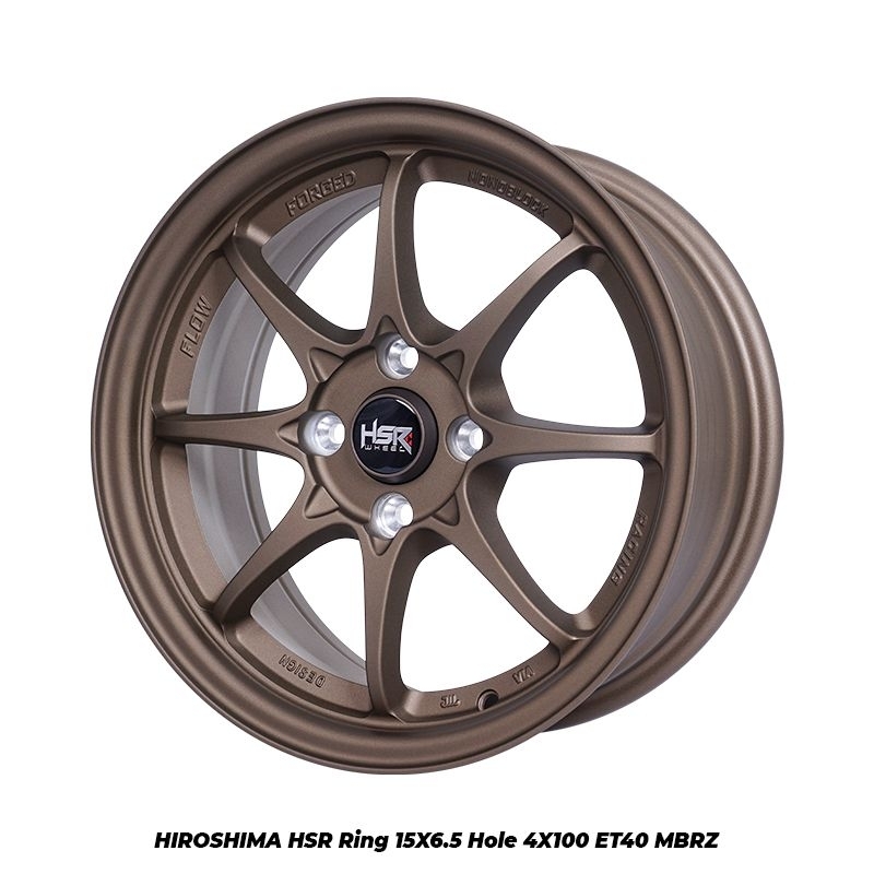 Paket Velg Hsr Hiroshima Ban Accelera 651 Sport 195 50 R15