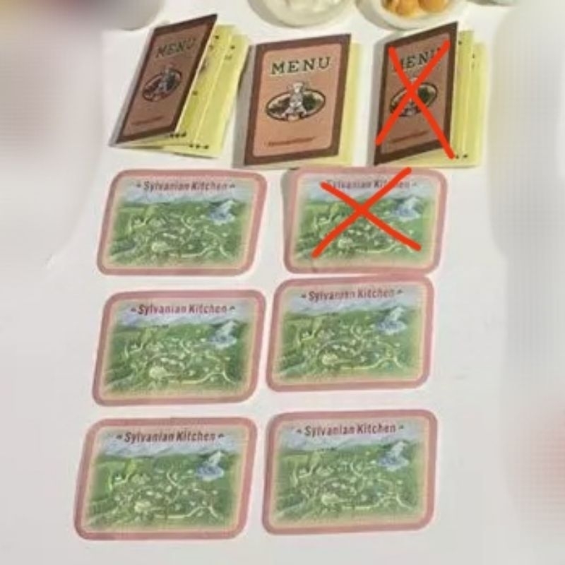 Sylvanian Families Vintage Kitchen Restaurant Part Preloved