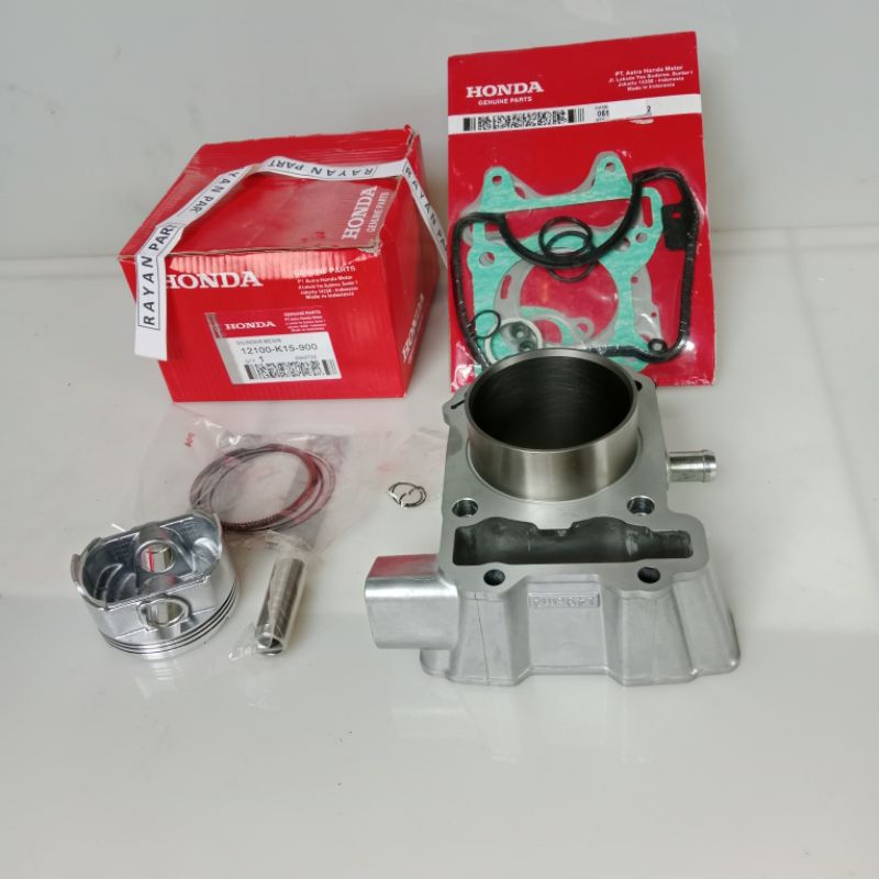 Blok seher CBR 150R Lama K15 komplit piston kit