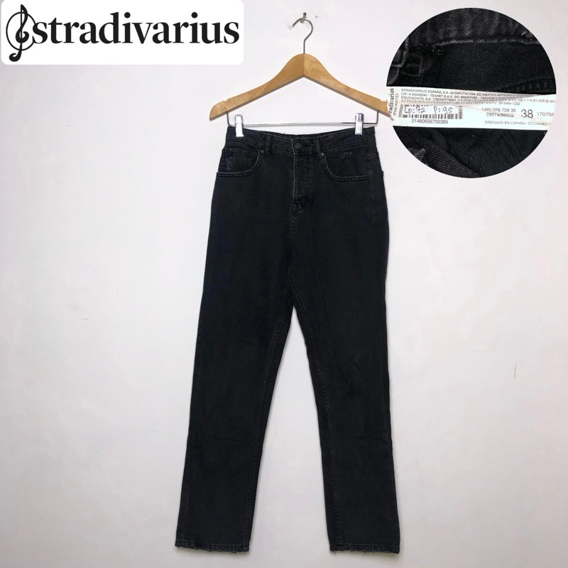 Stradivarius HW mom jeans fits S