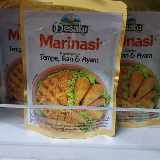 

Desaku Marinasi Tempe,Ikan dan Ayam 100 gr
