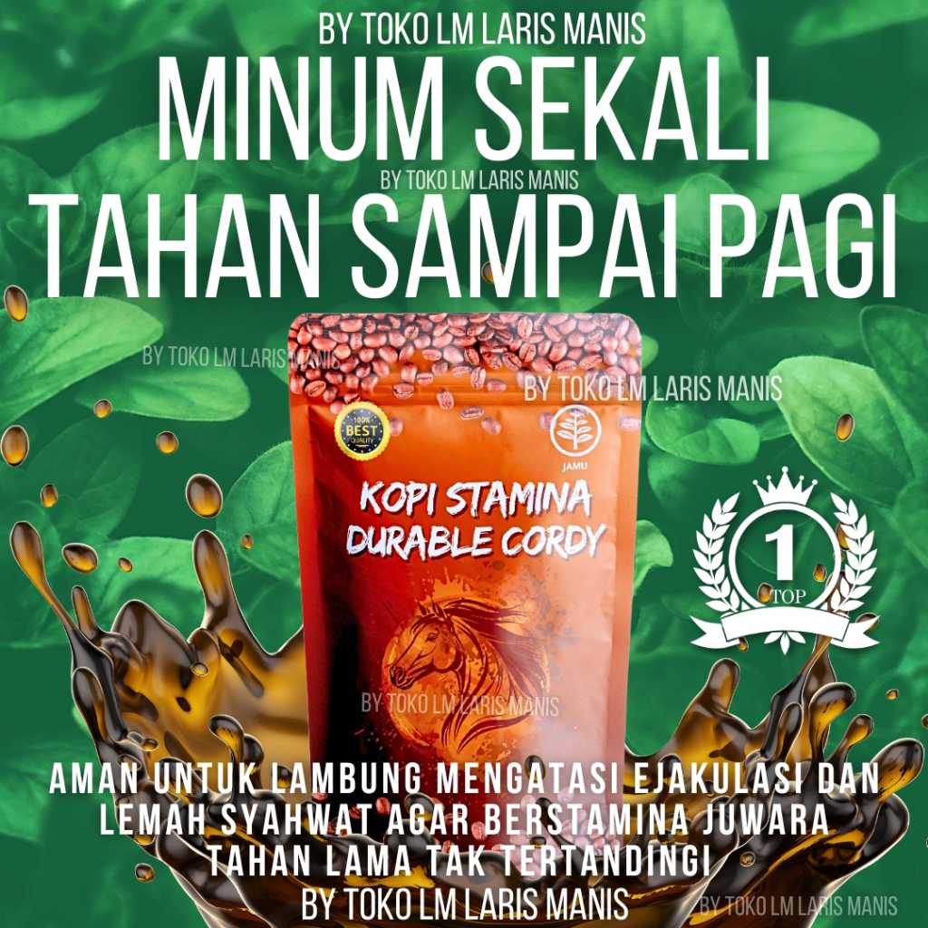 

Durable Cordy Kopi Stamina Pria tahan lama by LM Laris Manis