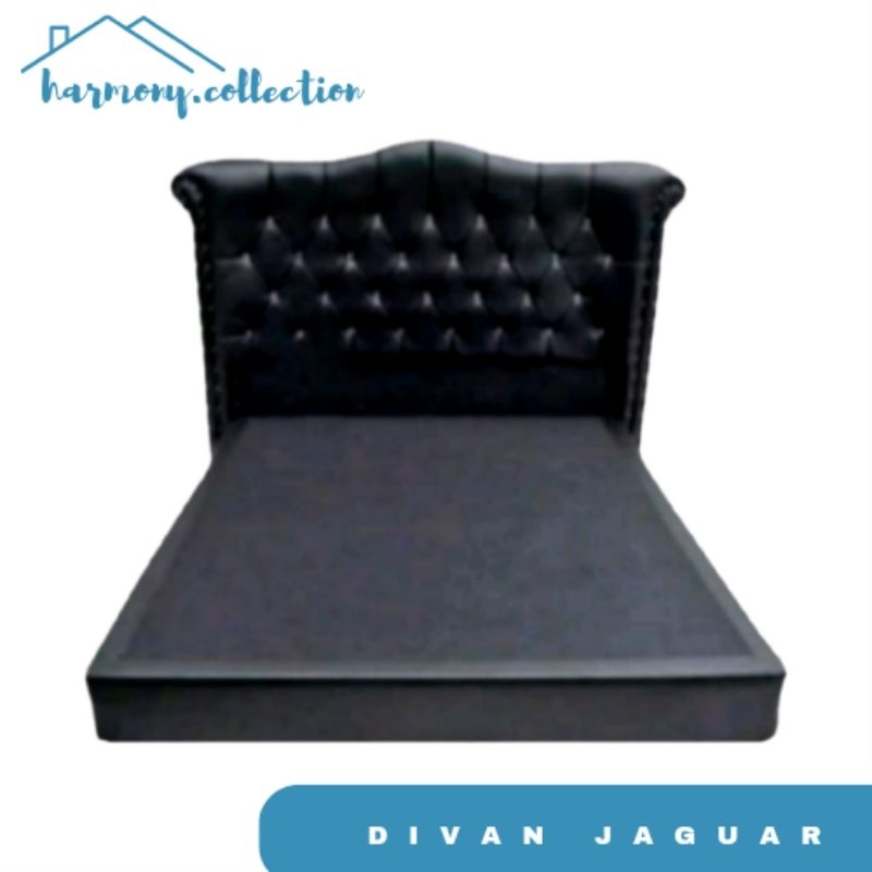 Divan jaguar ukuran 120, 140, 160, 180 x 200 cm divan tempat tidur sultan divan jaguar modern minima