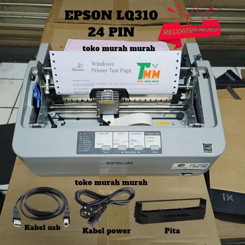 Printer Epson LQ310 Printer Dot Matrix lq310 usb