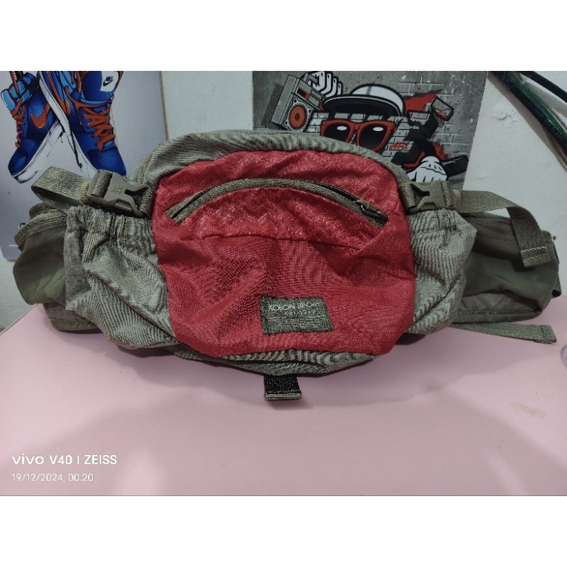 Tas WB Waistbag Outdoor Kolon Sport ORI Preloved