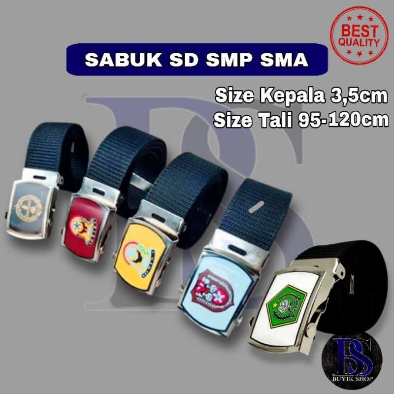

Sabuk Sekolah | Sabuk SD SMP SMA MI Pramuka | Sabuk SD | Ikat Pinggang Sekolah | Gesper