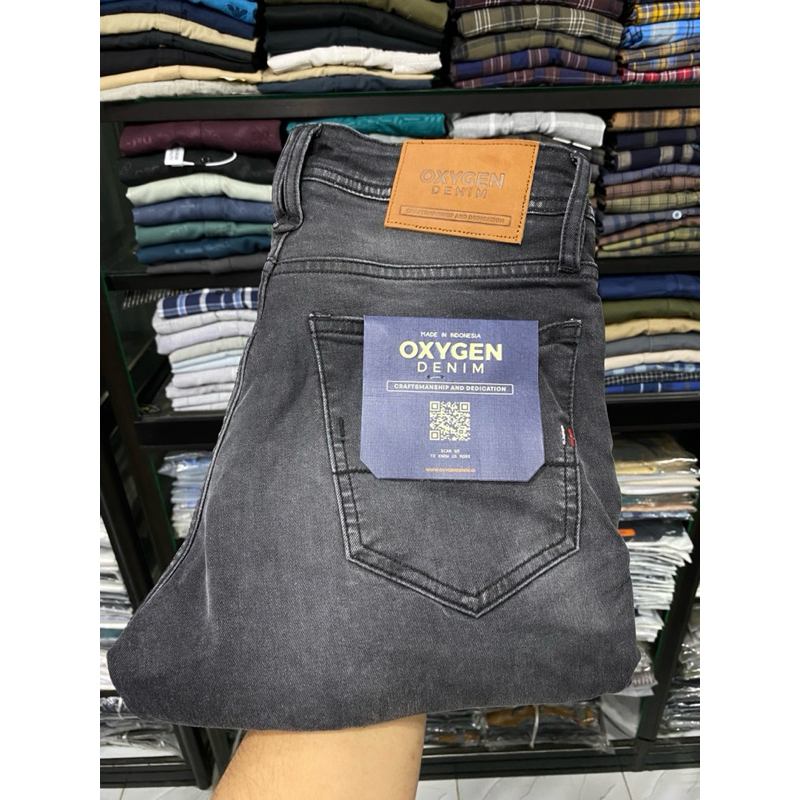 CELANA JEANS PRIA OXYGEN ORIGINAL HIGH QUALTY 100%