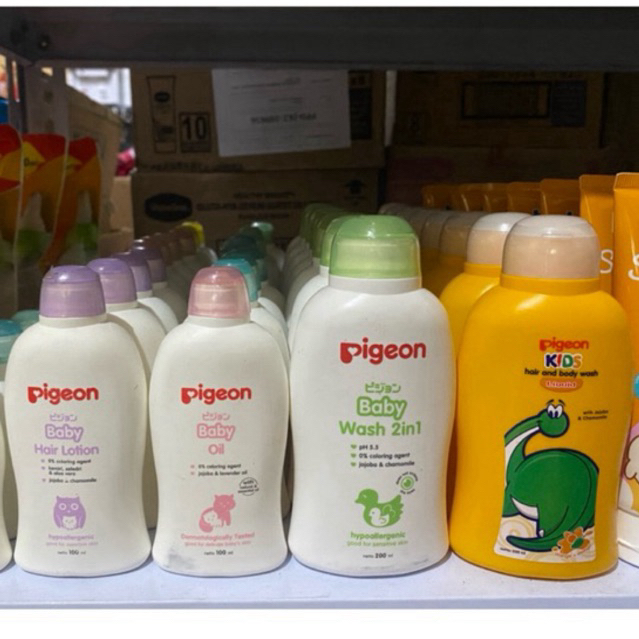 [MINUS KEMASAN BARET] PIGEON BABY PIGEON BABY HAIR LOTION PIGEON BABY BODY WASH PIGEON BABY OIL PIGE