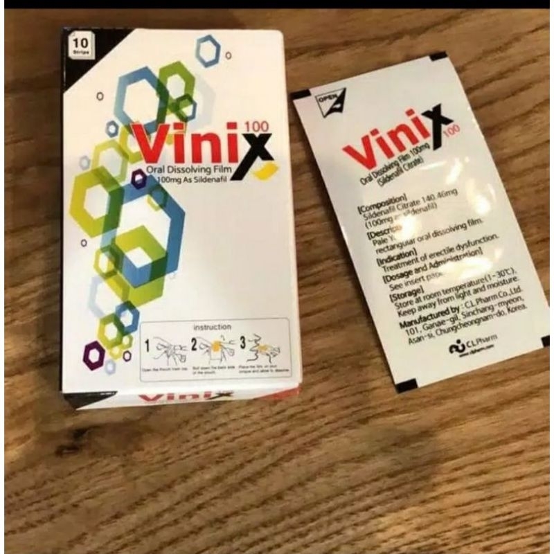 

viniX Korea 100mg Original- Permen suplemen stamina pria