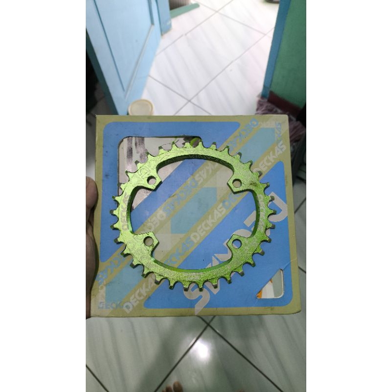 Chainring oval 34T BCD 96 asimetris