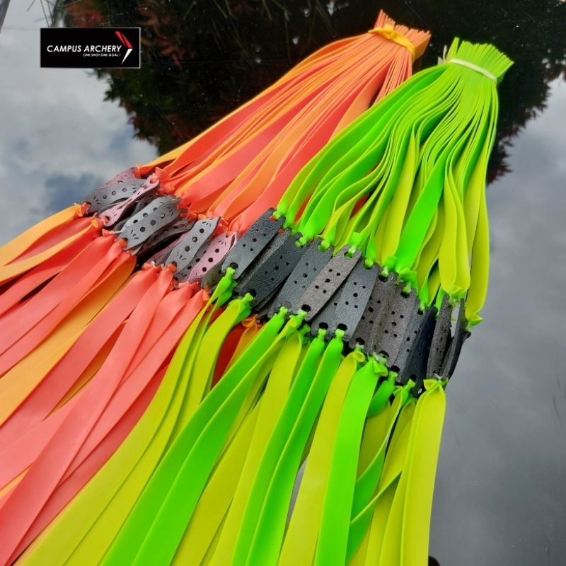 Flatband Karet Ketapel 1mm Premium Flatband Slingshot 1mm Full Power