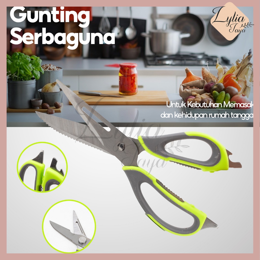 

Gunting Serbaguna Multifungsi Bahan Stainless CX-200