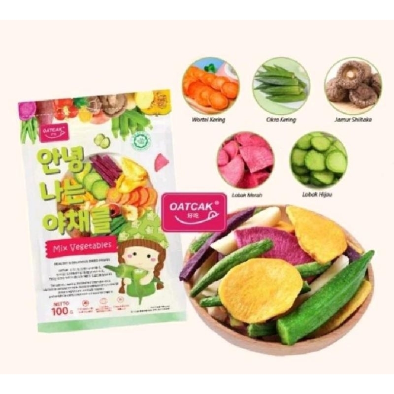 

OATCAK MIX VEGETABLES 100gr