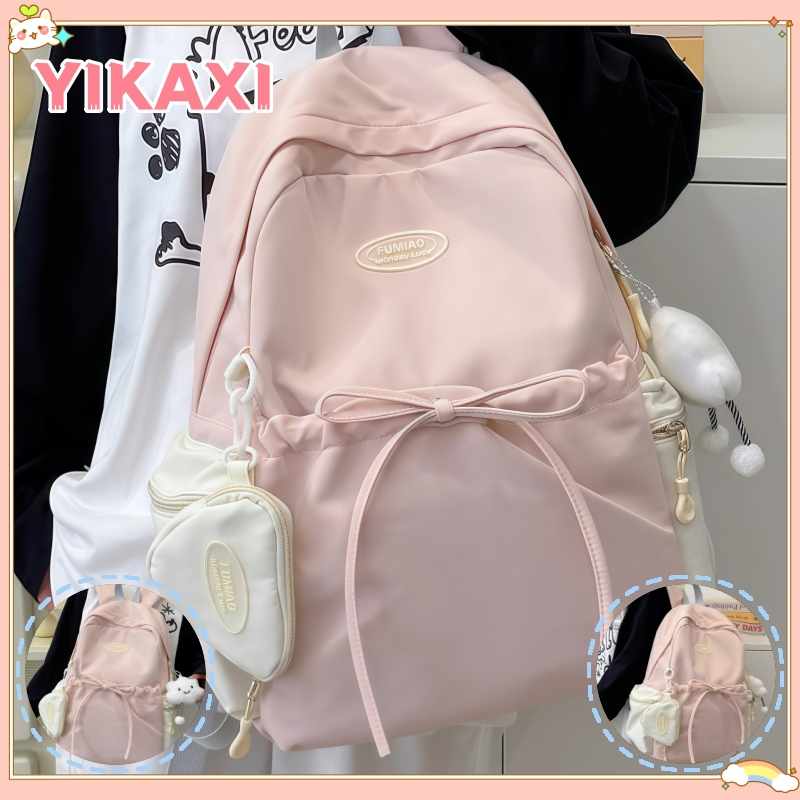 [COD] Tas Sekolah Wanita Ins Besar Korea Volume Tas Bahu Perguruan Tinggi Kuliah tas ransel laptop S