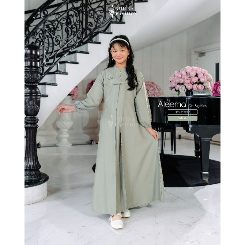 Aleema dress kids big by ghina fashion