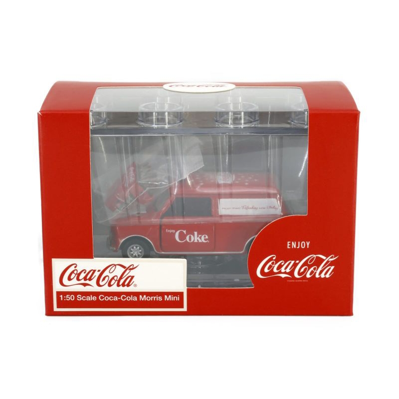 Diecast Tiny 1:64 Morris Mini Coca Cola Coke030
