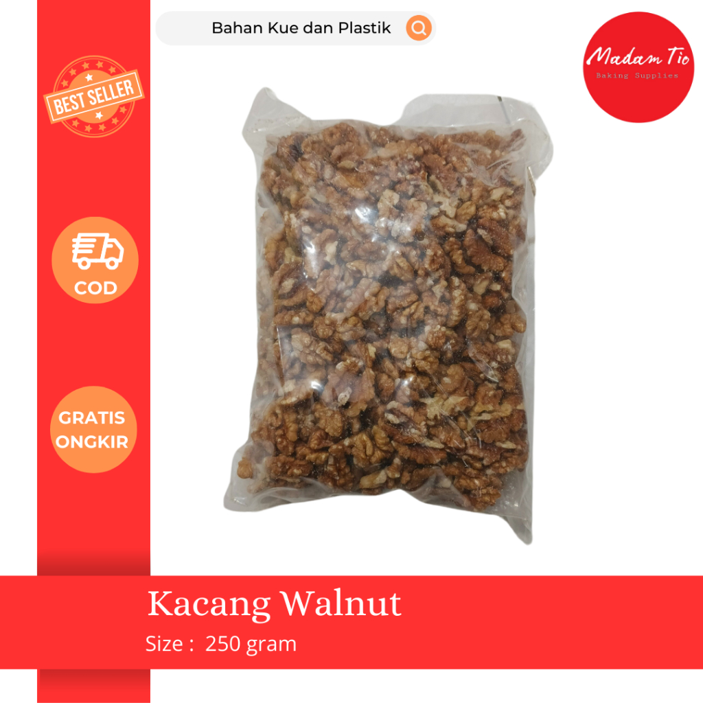 

Kacang Walnut 250gram 1pcs
