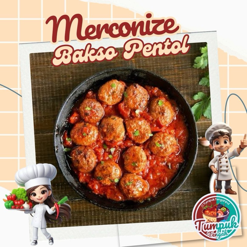 

Merconize Bakso Pentol Khas Tumpuk Tengah