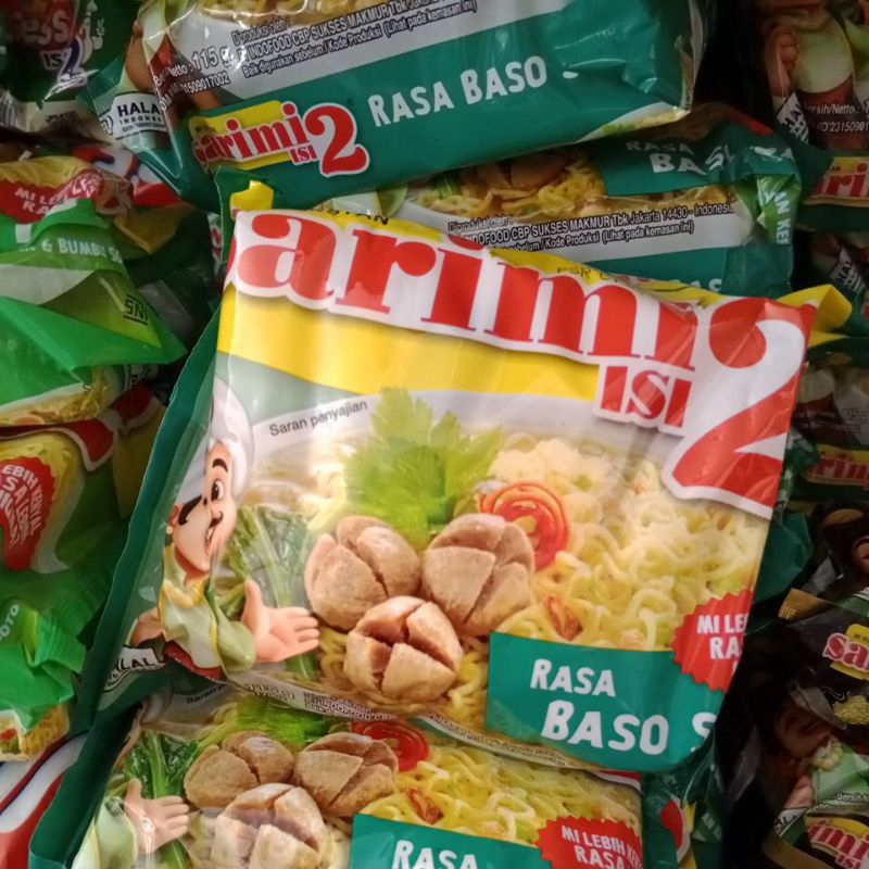 

MIE INSTAN SARIMI ISI 2 RASA BAKSO SAPI 115g