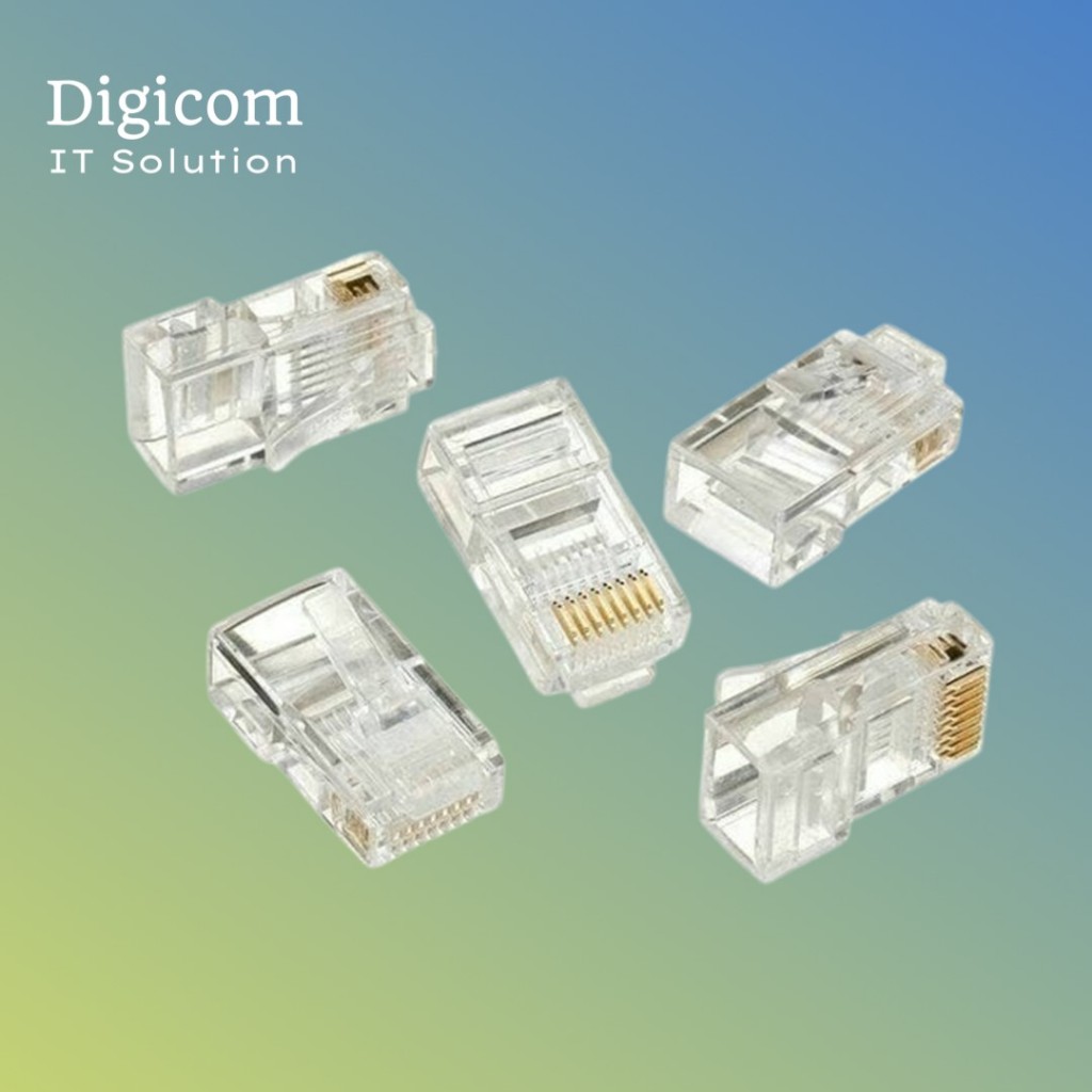 KONEKTOR RJ-45 AMP ORIGINAL