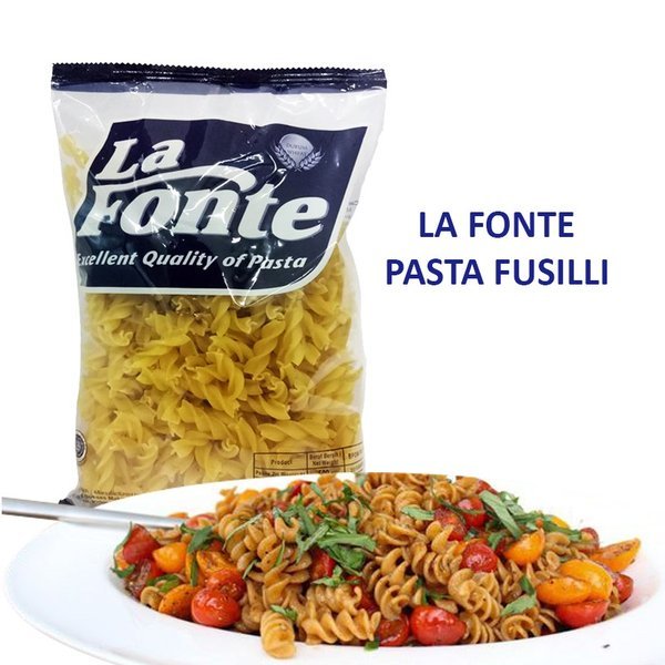 

La Fonte Pasta Fusili no 202 500gr / Pasta Makaroni Spiral - Festive Frozen food