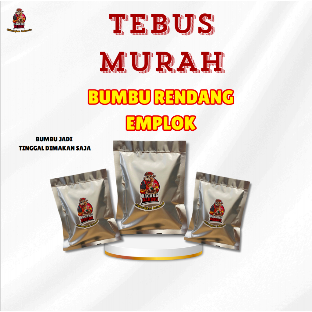

TEBUS MURAH! BUMBU RENDANG MINI EMPLOK
