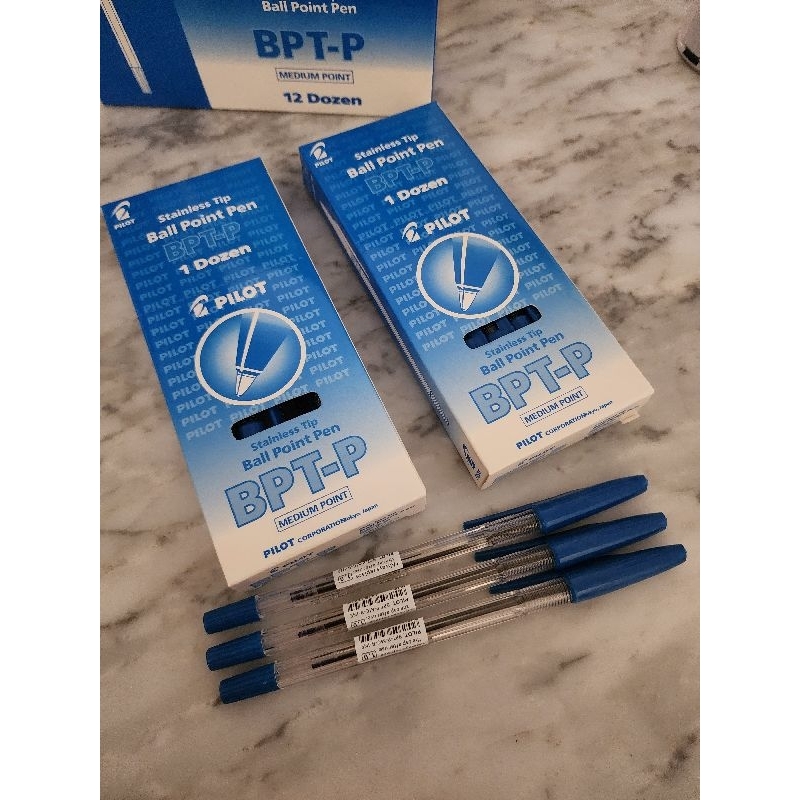 

Pilot BPT-P Ball Point Pen Bening 12 PCS ( BIRU )